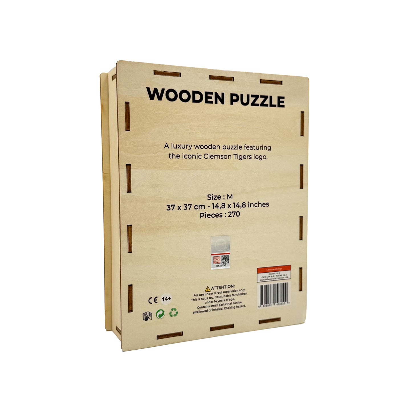 Clemson University - Wooden Puzzle