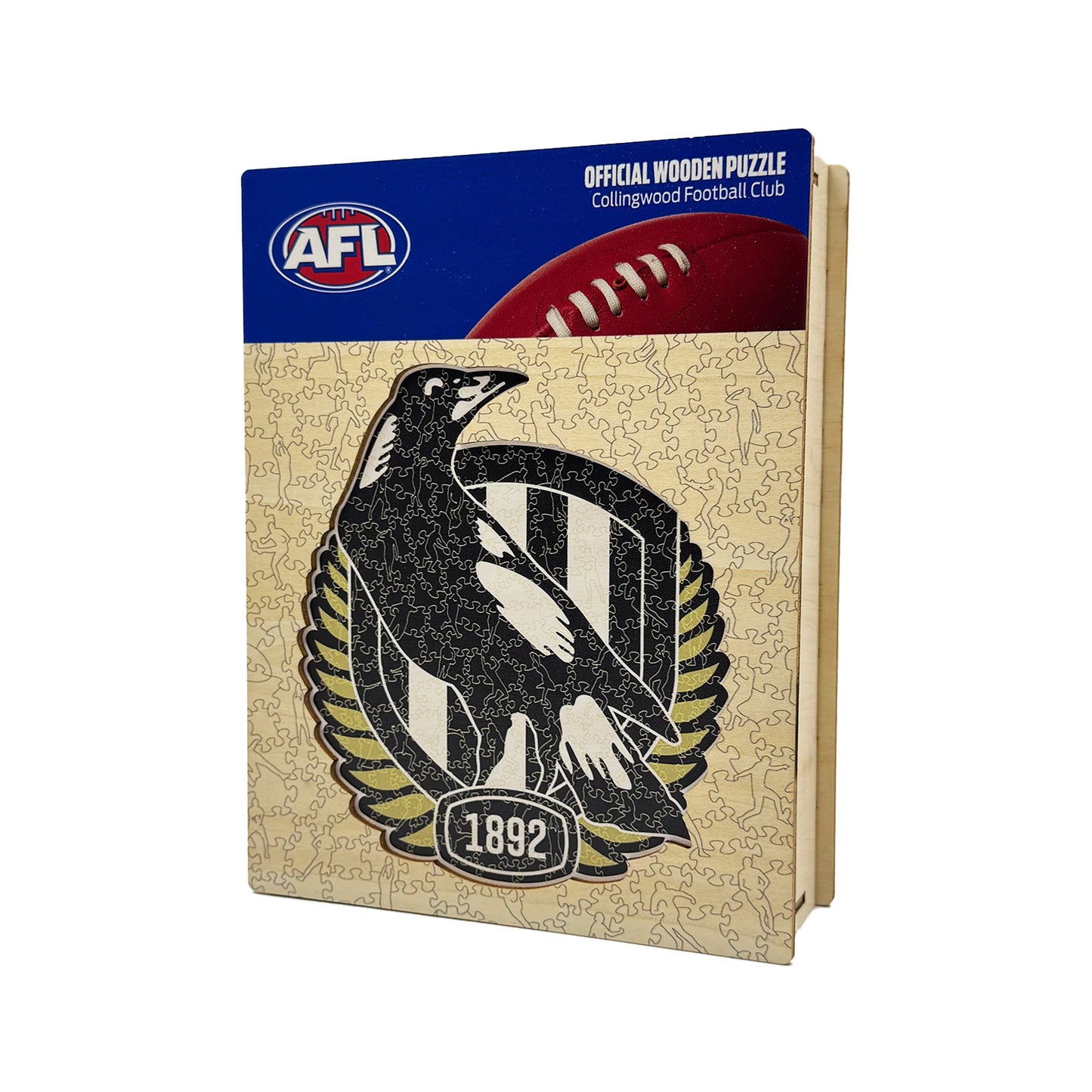 Collingwood FC Logo - Wooden Puzzle