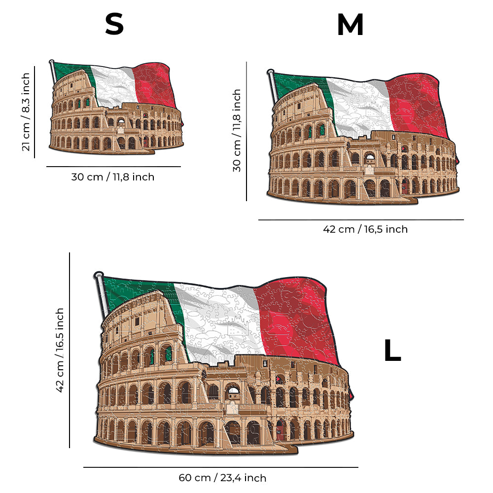 Colosseum - Wooden Puzzle