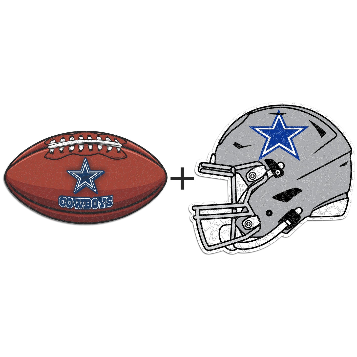 2 PACK Dallas Cowboys™ Football + Helmet