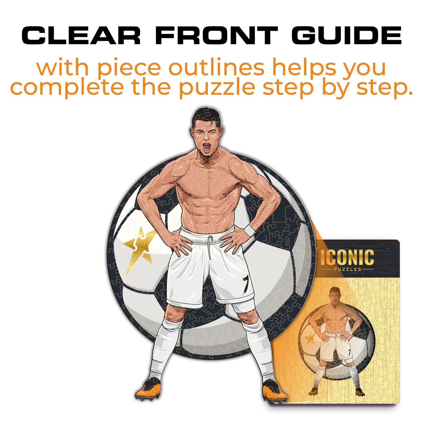 Cristiano Ronaldo - Wooden Puzzle