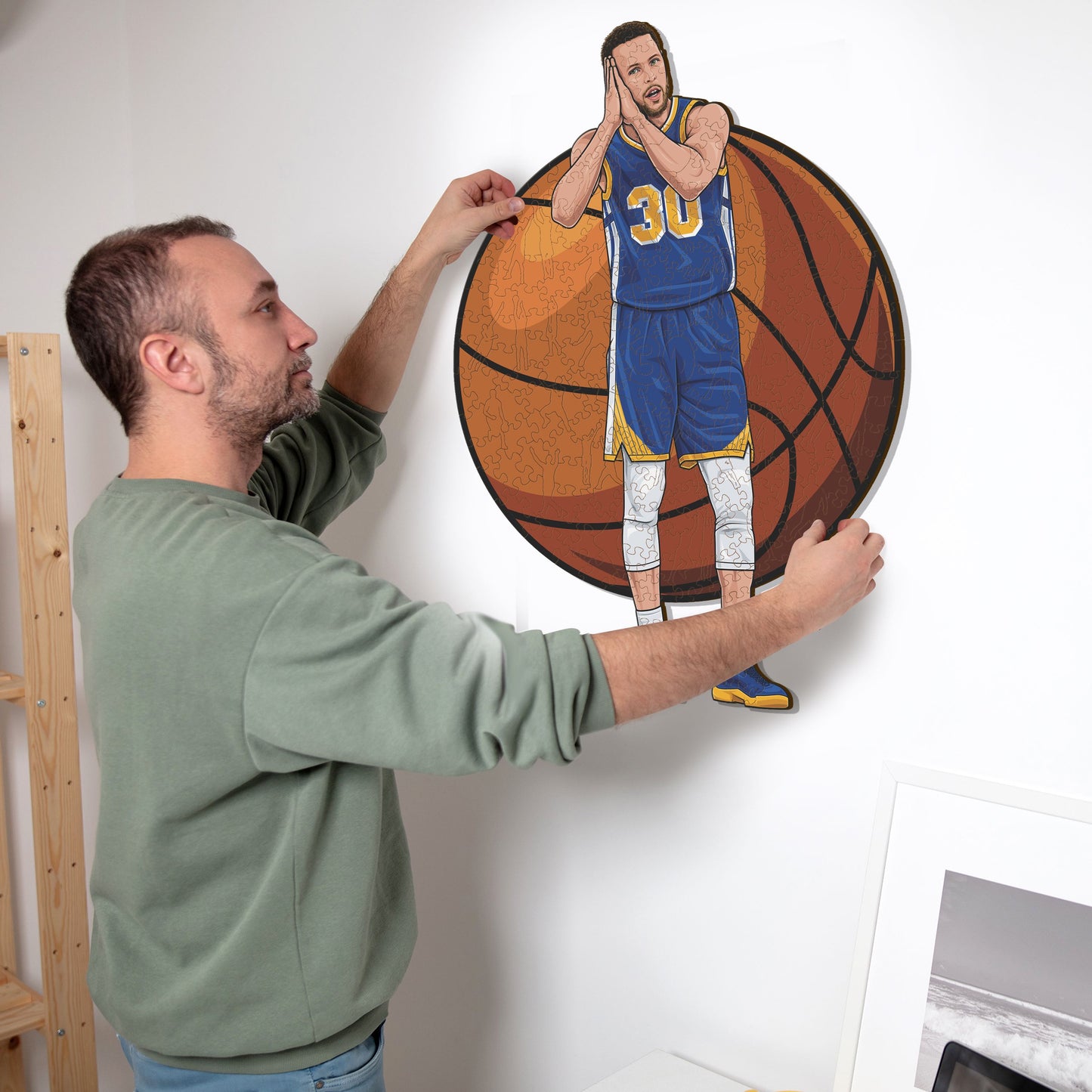 Stephen Curry - Wooden Puzzle