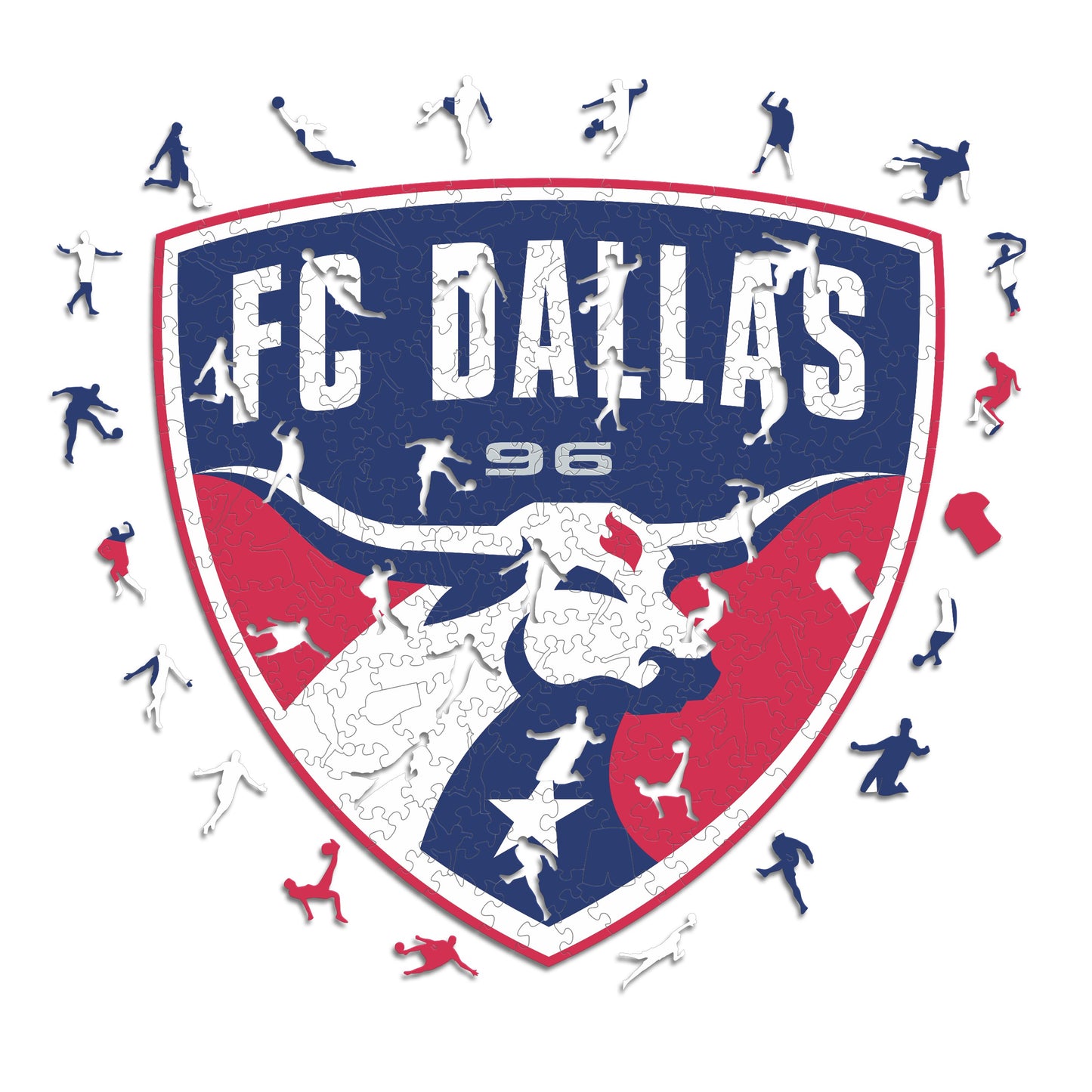 FC Dallas® Logo - Wooden Puzzle