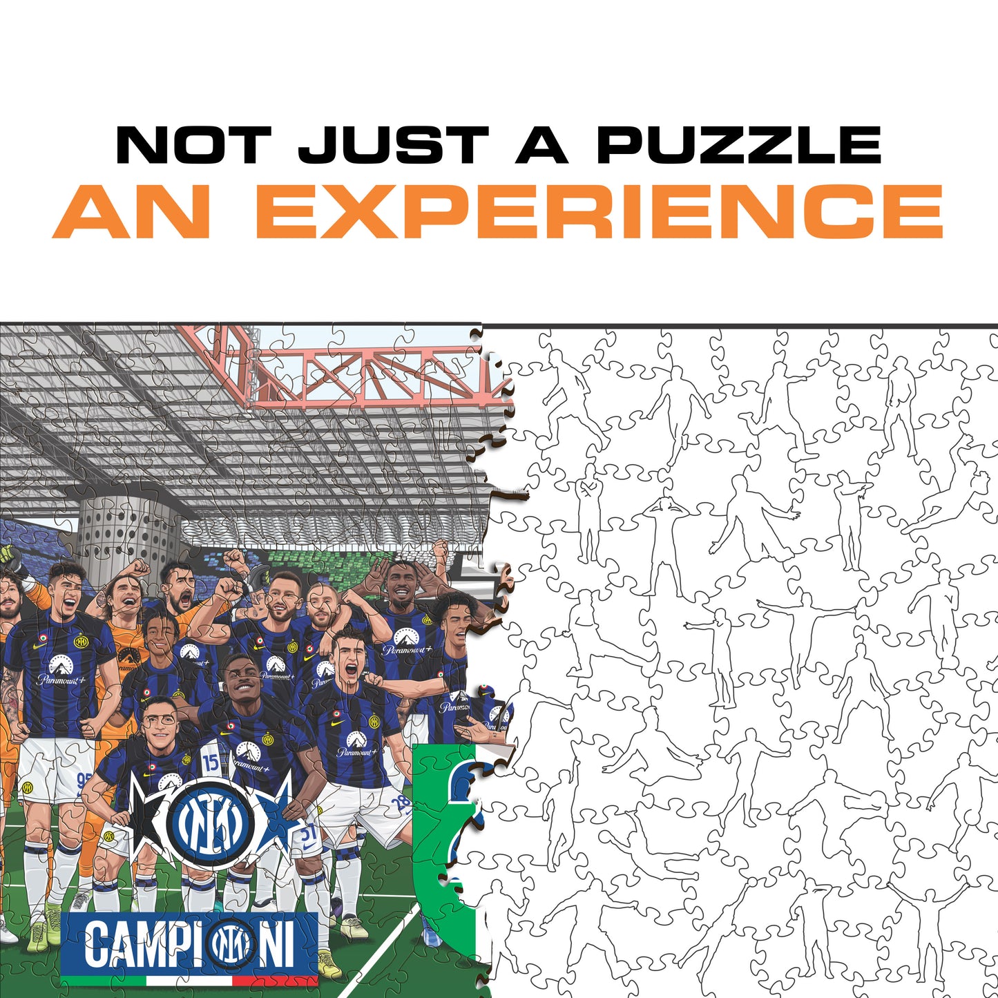 FC Inter® 20th Scudetto - Wooden Puzzle