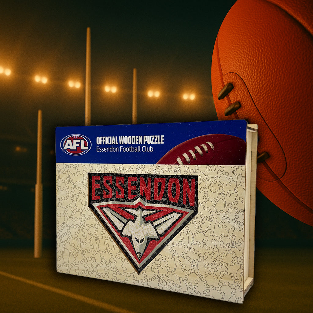 Essendon FC Logo - Wooden Puzzle