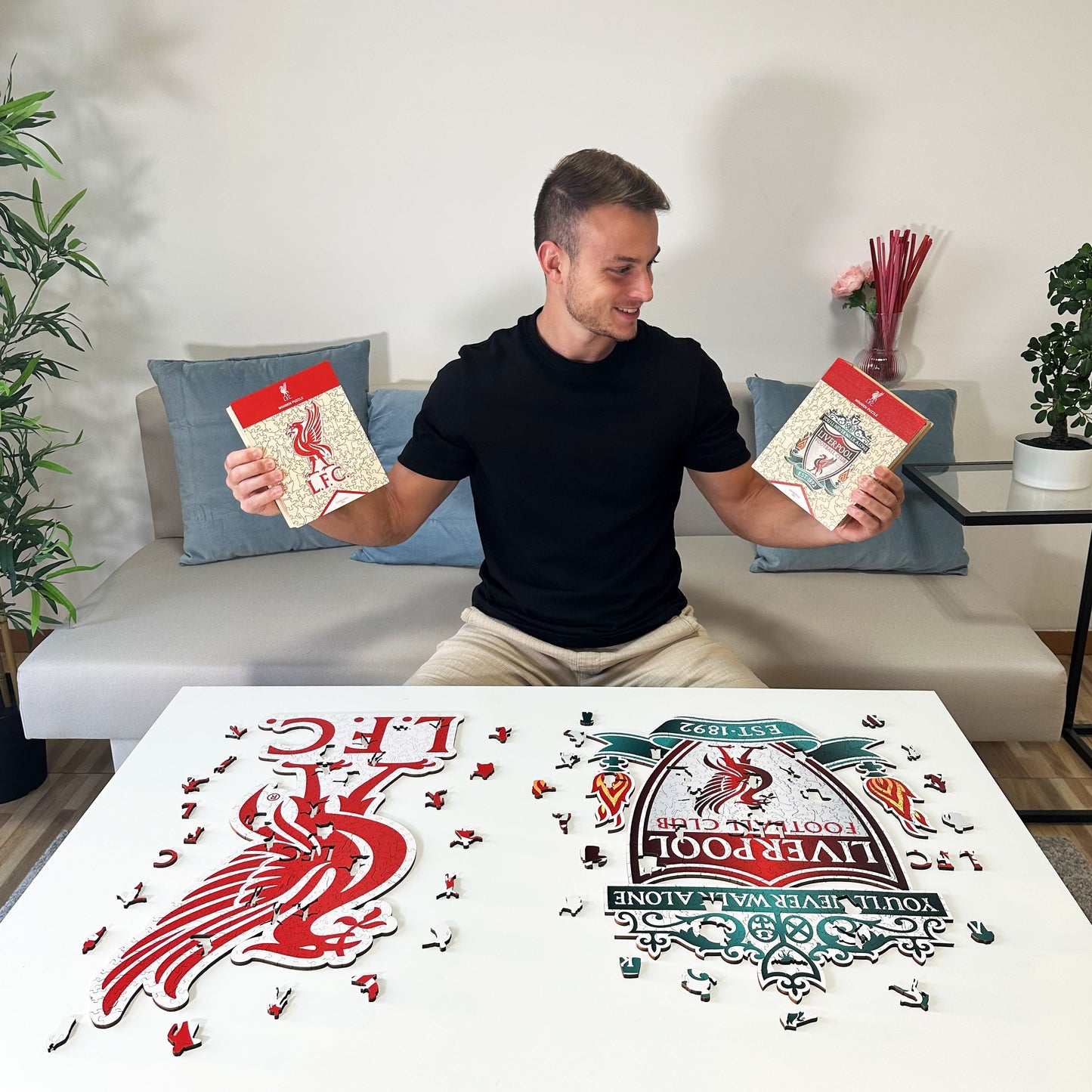 3 PACK Liverpool FC® Logo + Liver Bird Logo + Salah