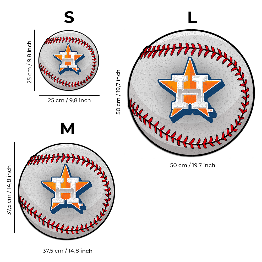 2 PACK Houston Astros™ Ball + Primary Logo