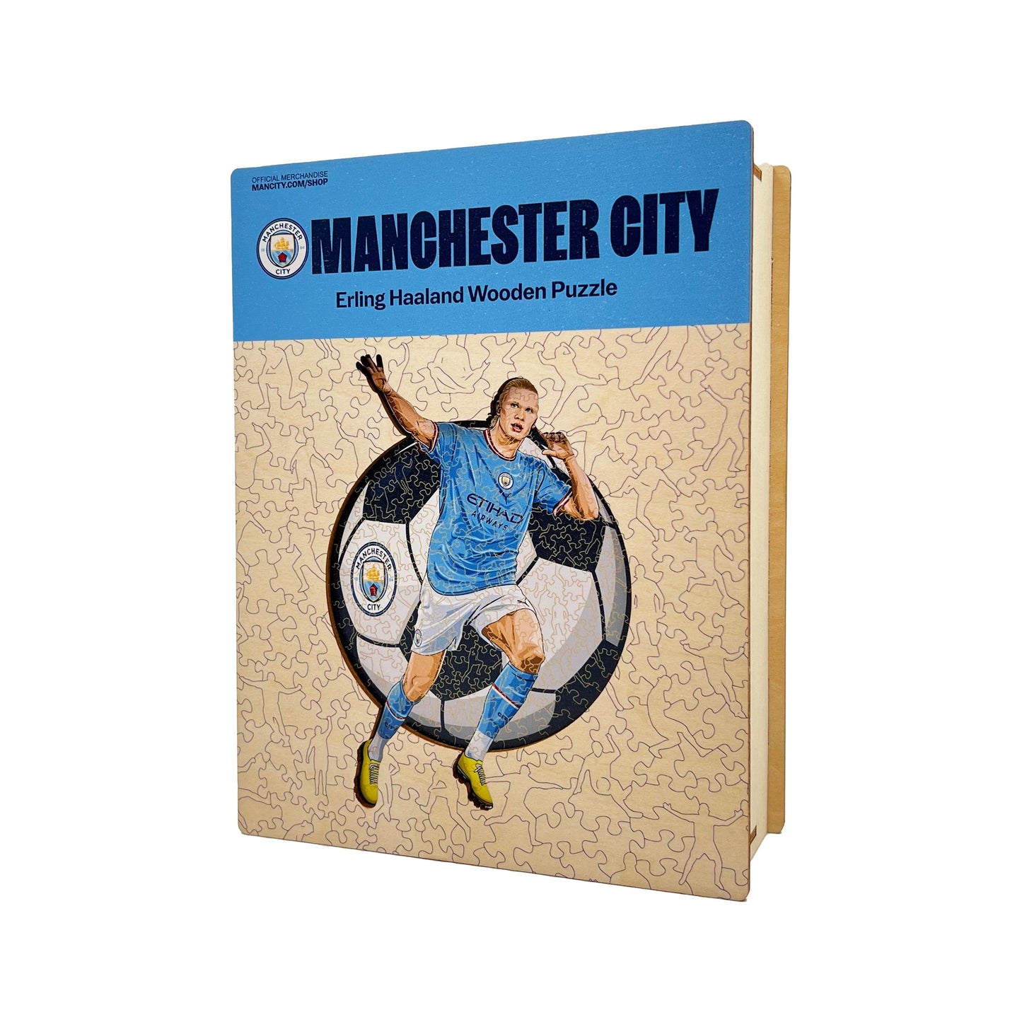 2 PACK Manchester City FC® Retro Logo + Haaland