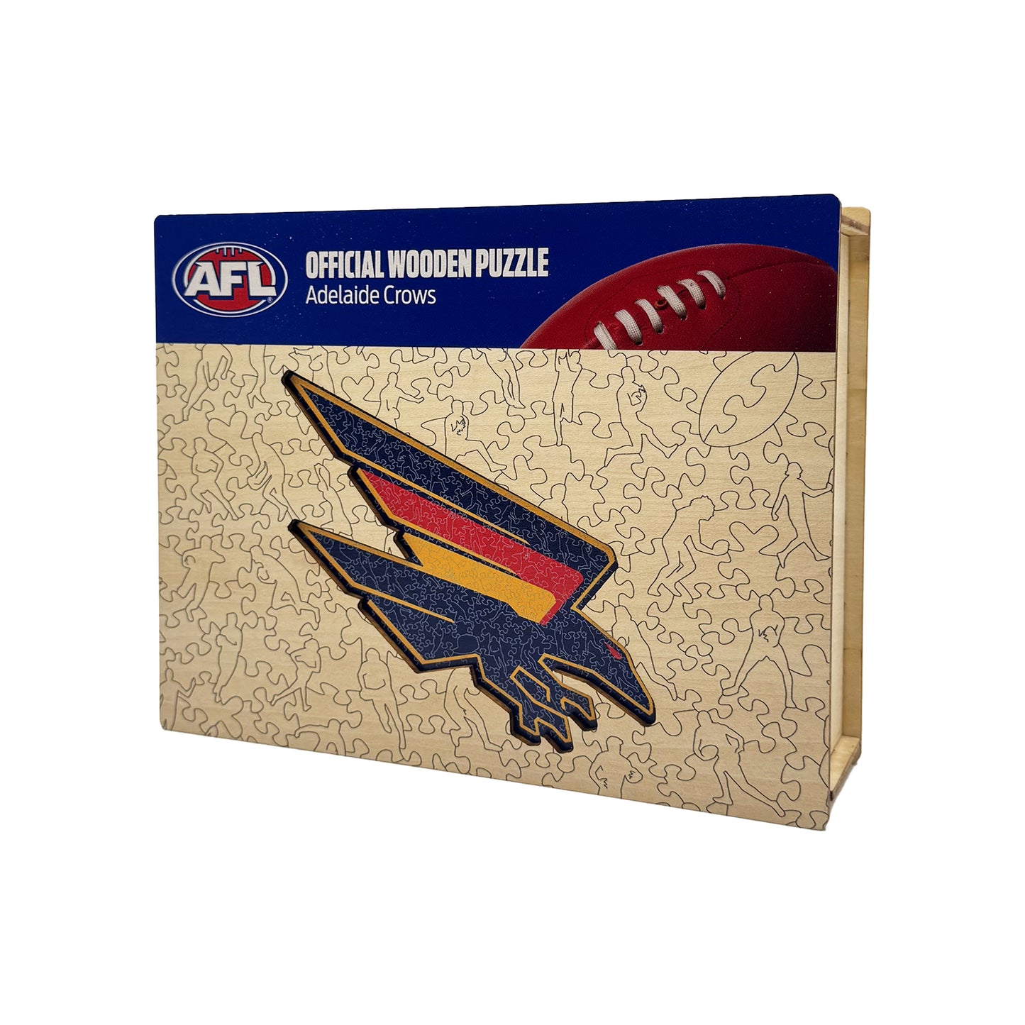 Adelaide FC Logo - Wooden Puzzle
