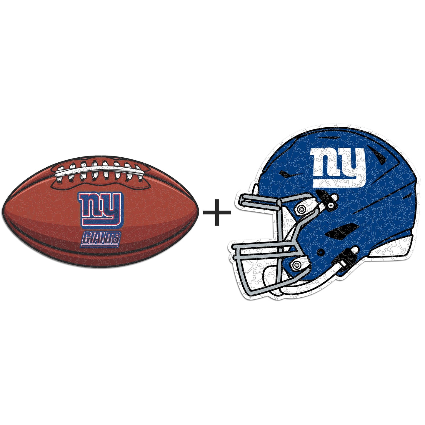 Pack de 2 bolas de futebol americano New York Giants™ + capacete