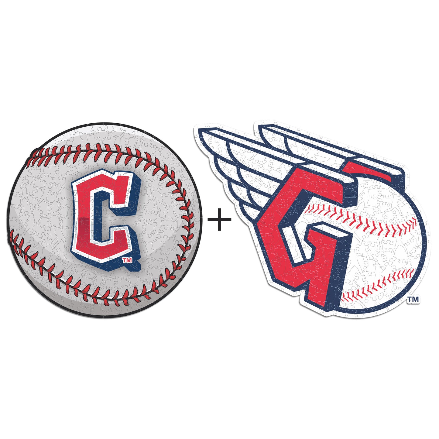 2 PACK Cleveland Guardians™ Logo + Baseball