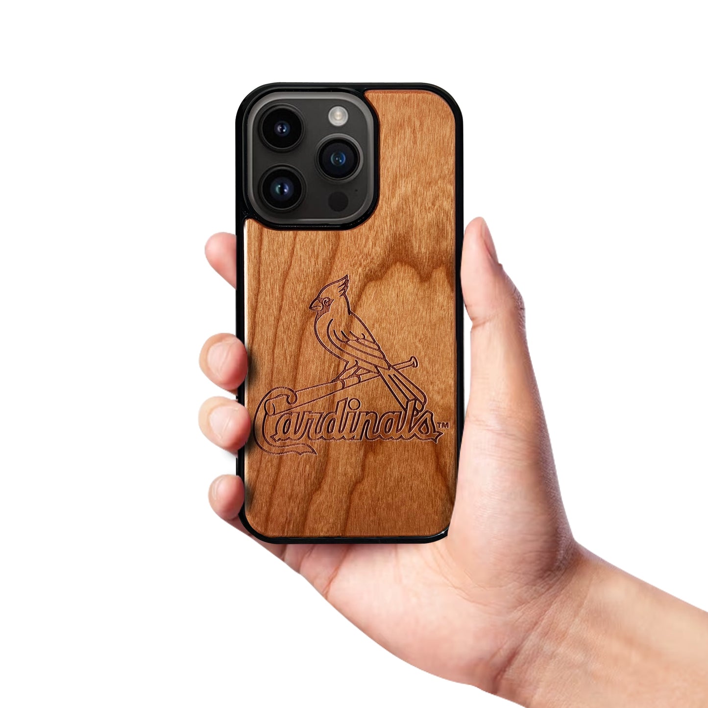St. Louis Cardinals™ - Wooden Phone Case (MagSafe Compatible)