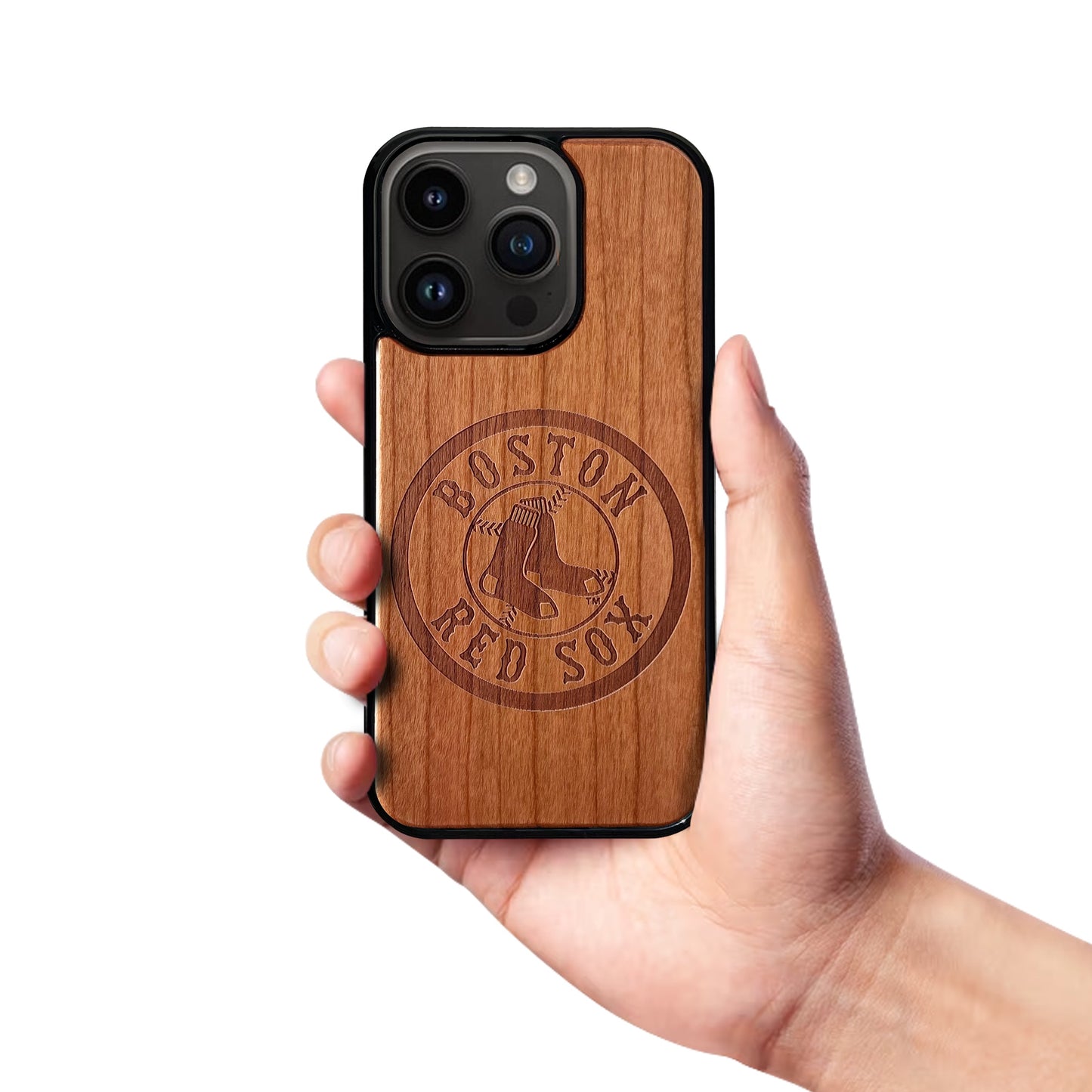 Boston Red Sox™ - Wooden Phone Case (MagSafe Compatible)