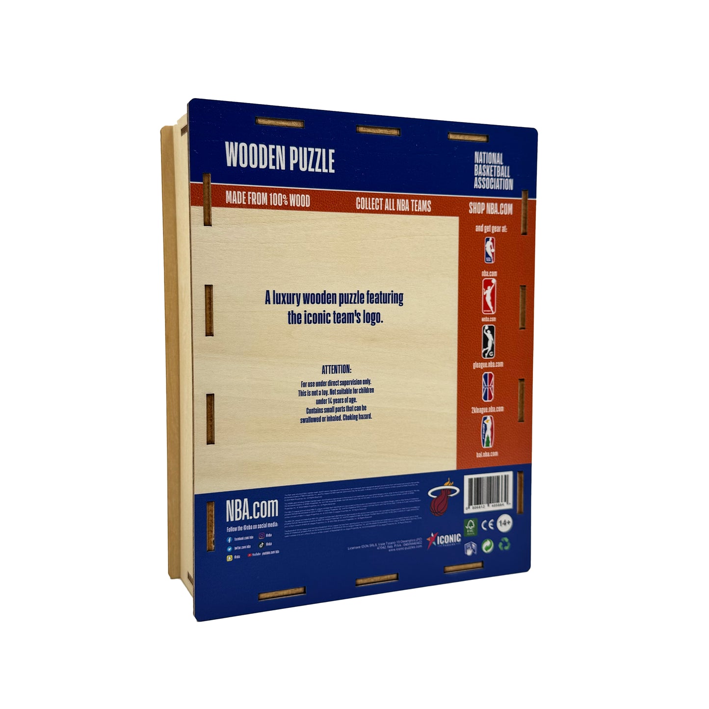 Miami Heat™ - Wooden Puzzle
