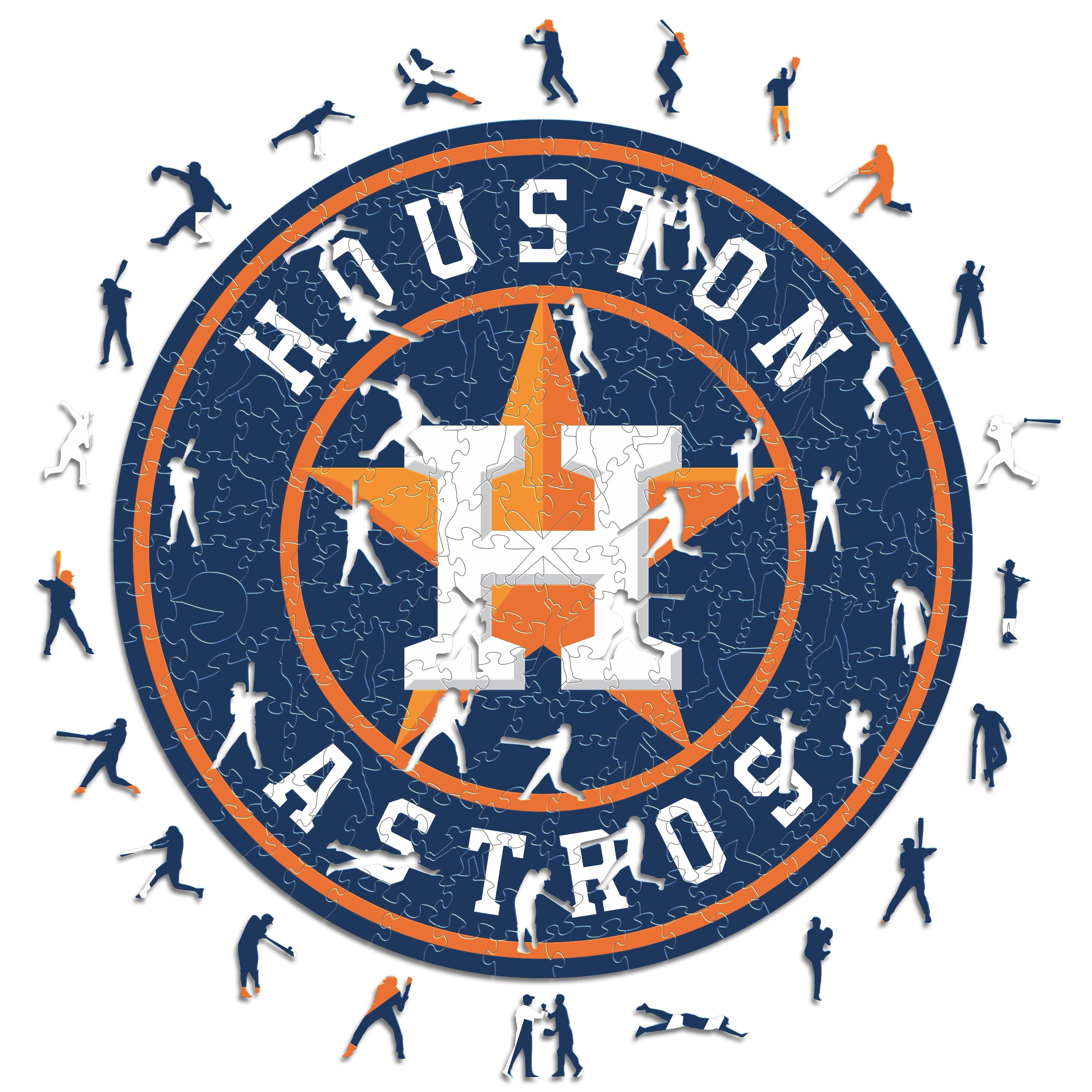  MasterPieces 91420: Houston Astros 1000pc Panoramic Puzzle :  Toys & Games