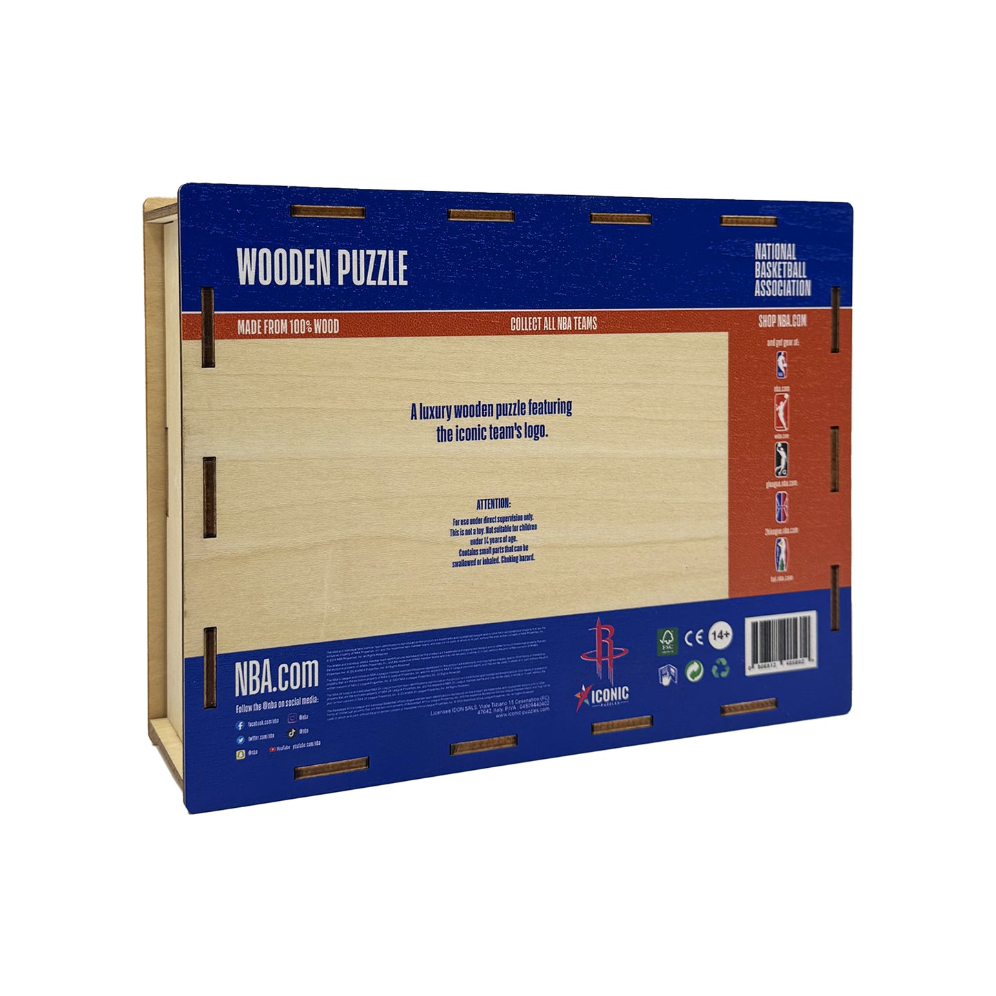 Houston Rockets™ - Wooden Puzzle