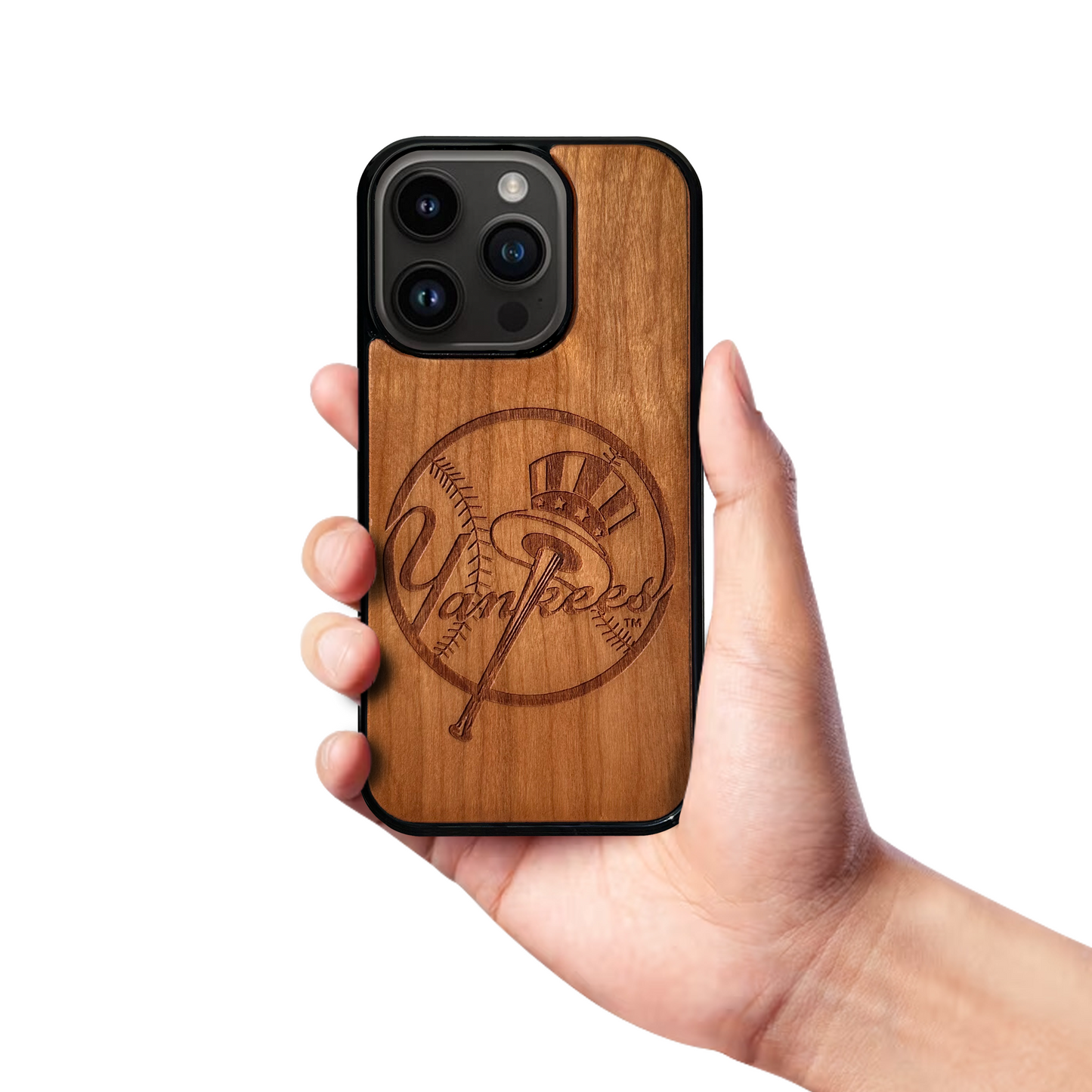 New York Yankees™ - Wooden Phone Case (MagSafe Compatible)