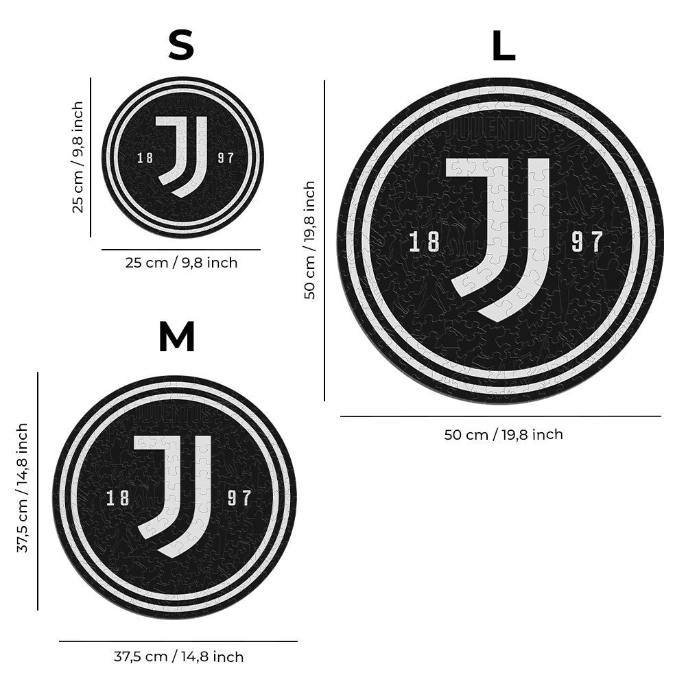 3 PACK Juventus FC® Logo + Jersey + Retro Logo