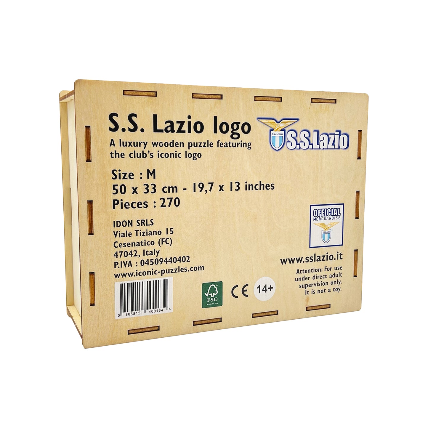 SS Lazio® Logo - Wooden Puzzle