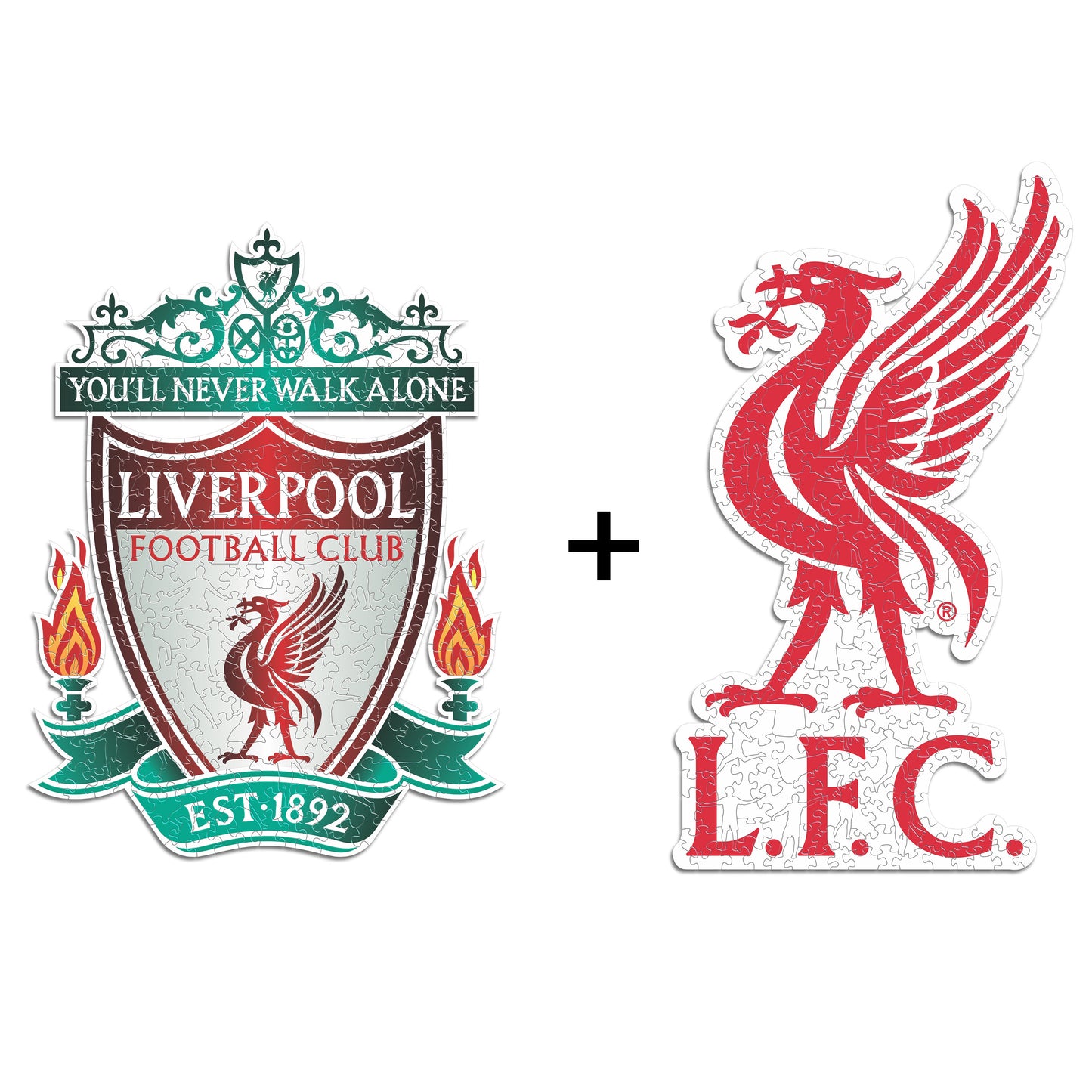 2 PACK Liverpool FC® Logo + Liver Bird Logo