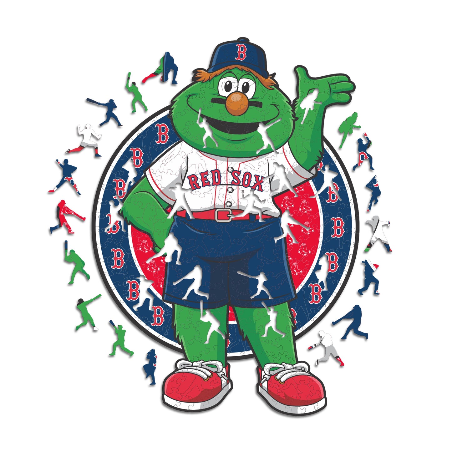 Pacote com 2 unidades de beisebol Boston Red Sox™ + mascote