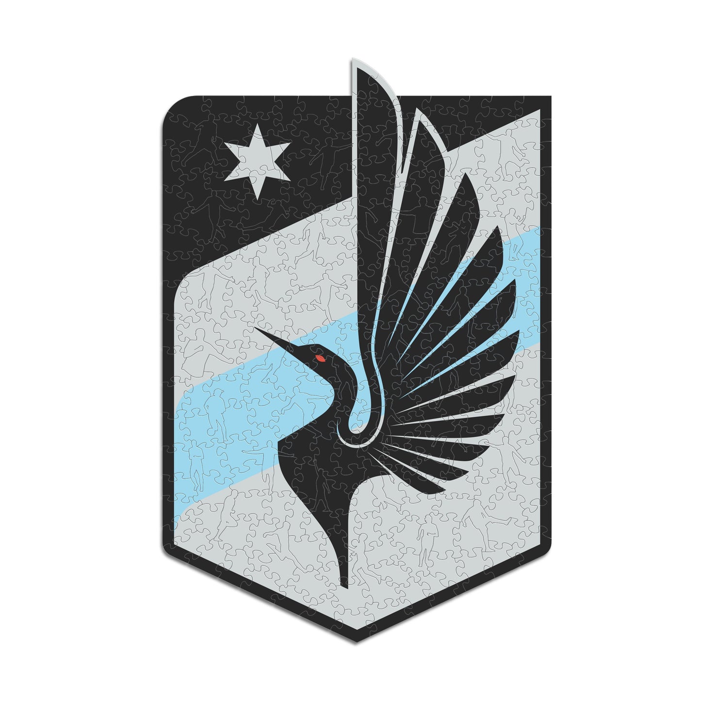 Minnesota United® Logo - Wooden Puzzle