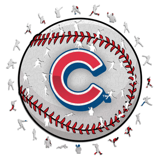 Pacote com 2 unidades de beisebol e mascote do Chicago Cubs™