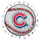 2 PACK Chicago Cubs™ Ball + Primary Logo