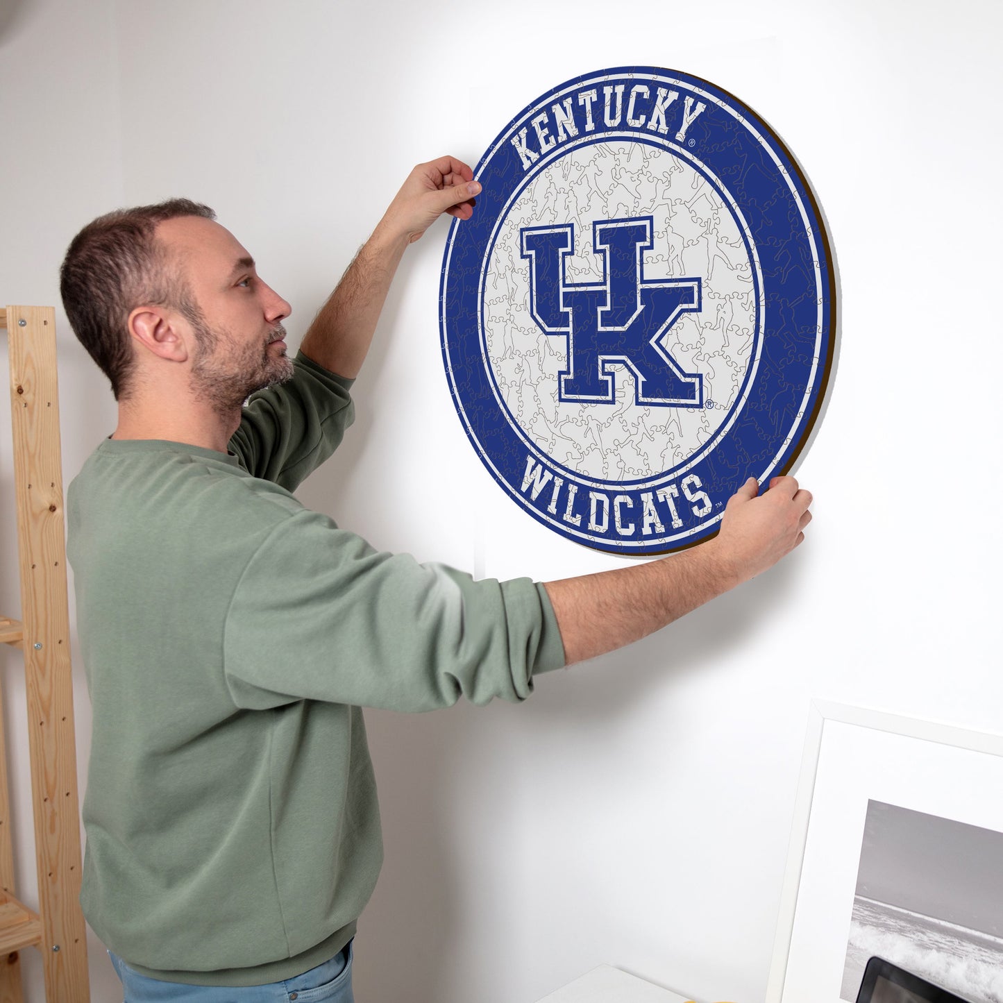 Universidade de Kentucky - Quebra-cabeça de madeira
