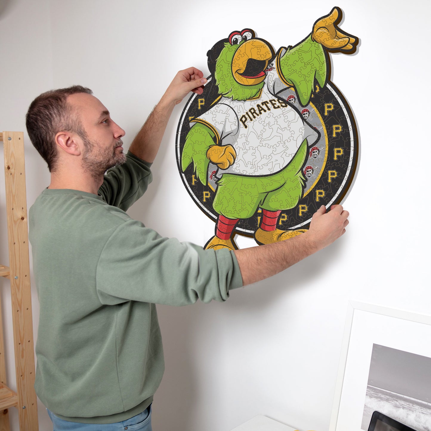 Pittsburgh Pirates™ Mascot - Wooden Puzzle