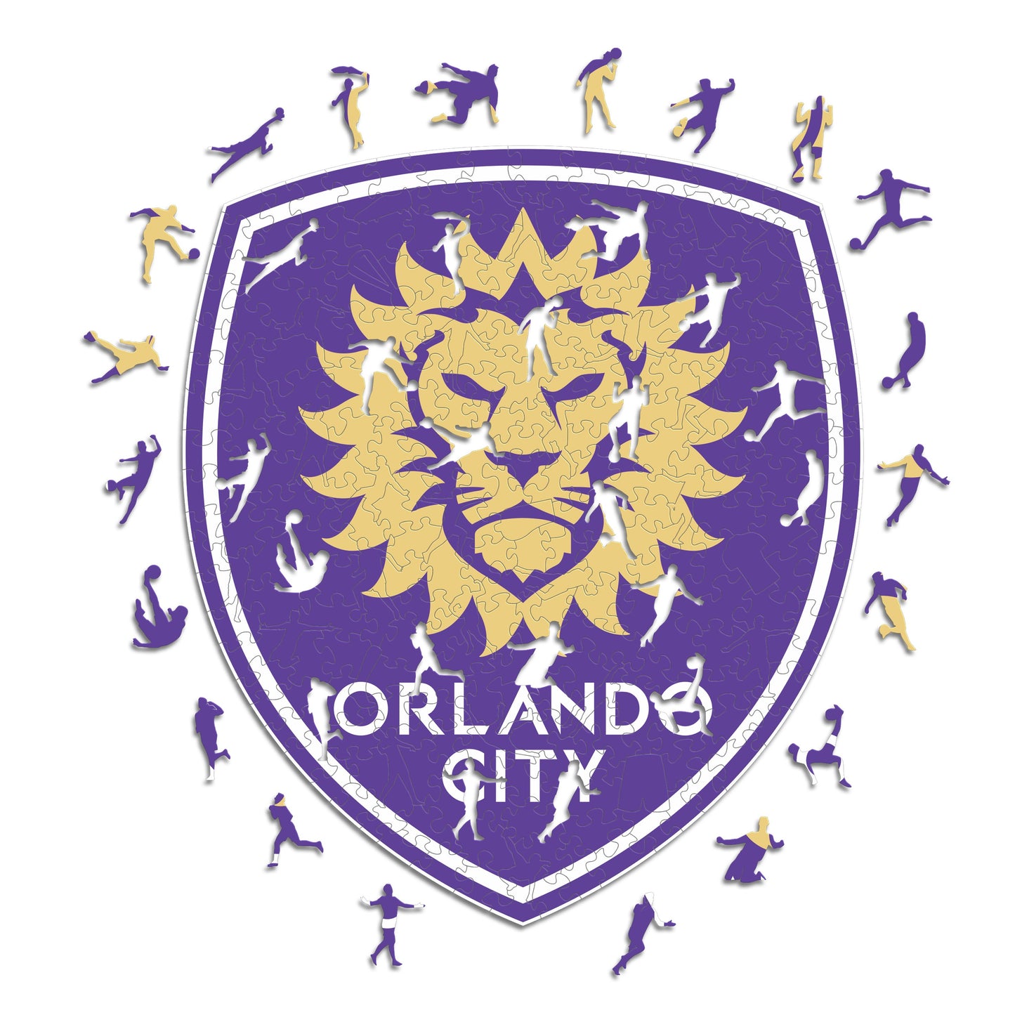 Orlando City SC® Logo - Wooden Puzzle