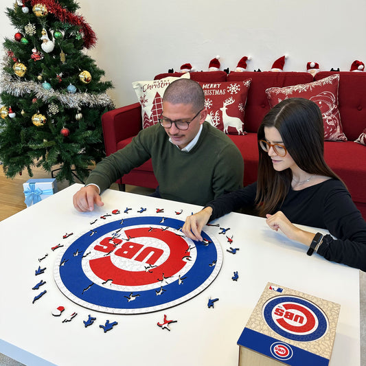 Pacote com 2 Chicago Cubs™ Baseball + Logotipo Principal