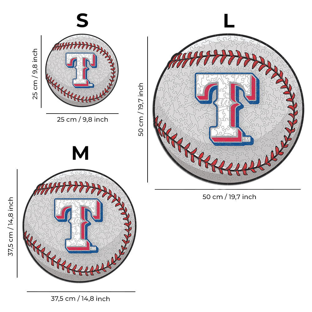 Pacote com 2 camisetas de beisebol Texas Rangers™ + logotipo da Primary
