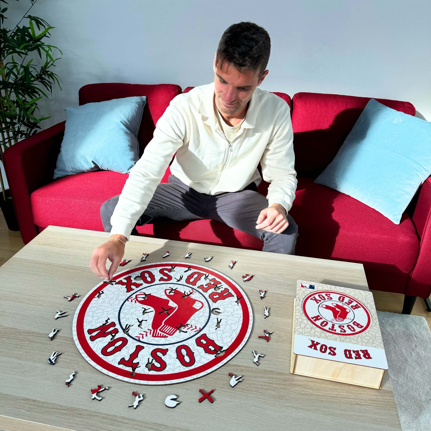 Pacote com 2 camisetas de beisebol Boston Red Sox™ + logotipo