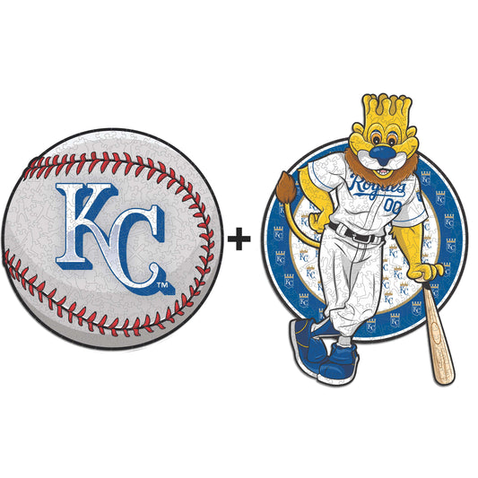 Pacote com 2 camisetas de beisebol e mascote do Kansas City Royals™
