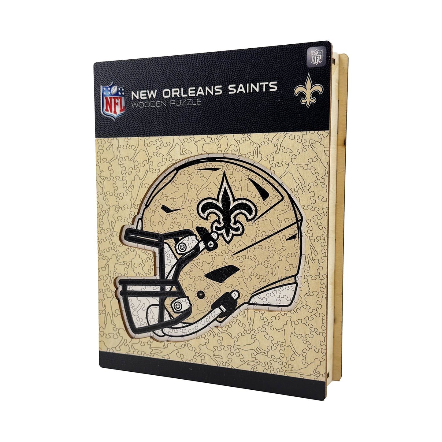 New Orleans Saints™ Helmet - Wooden Puzzle