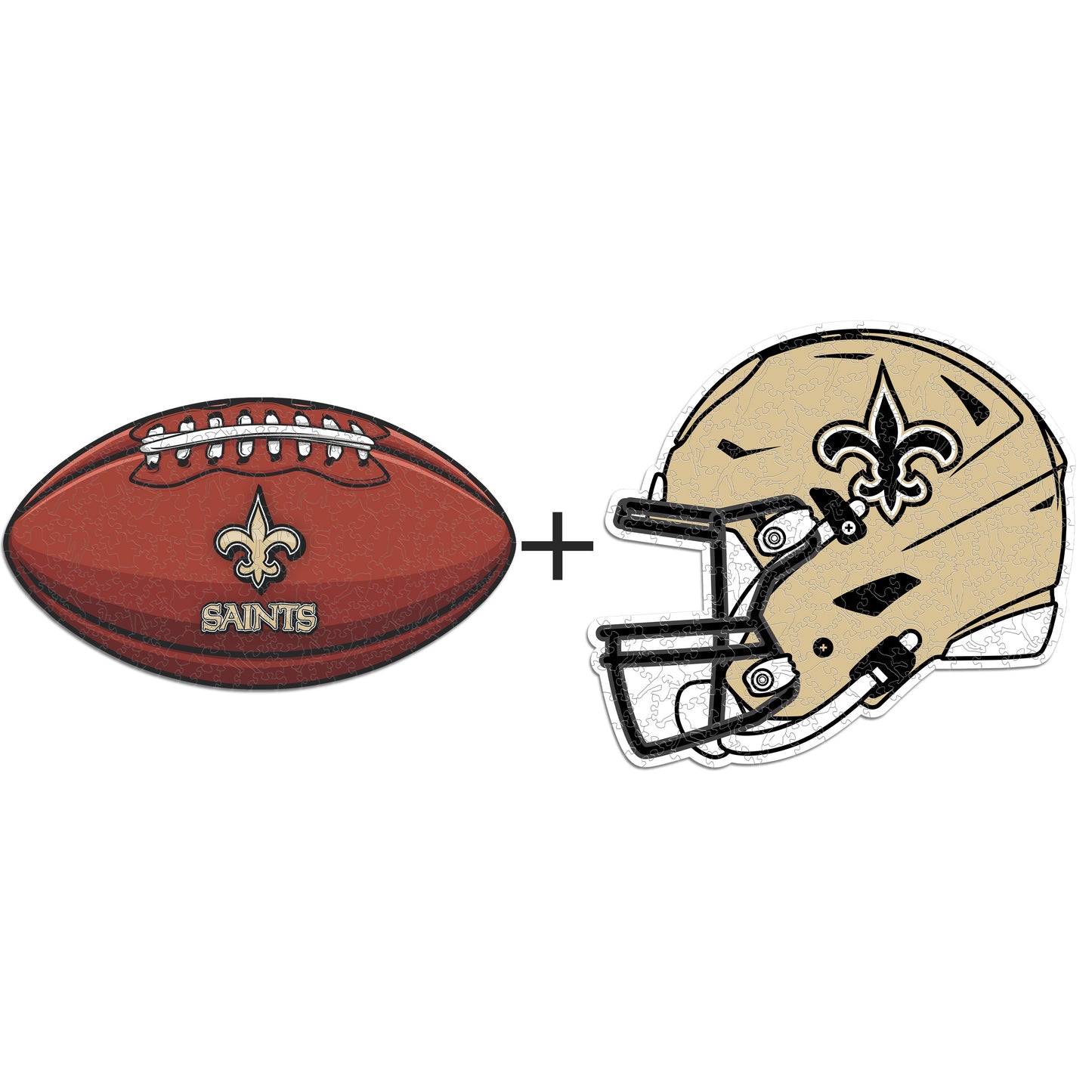 2 PACK New Orleans Saints™ Football - Helmet