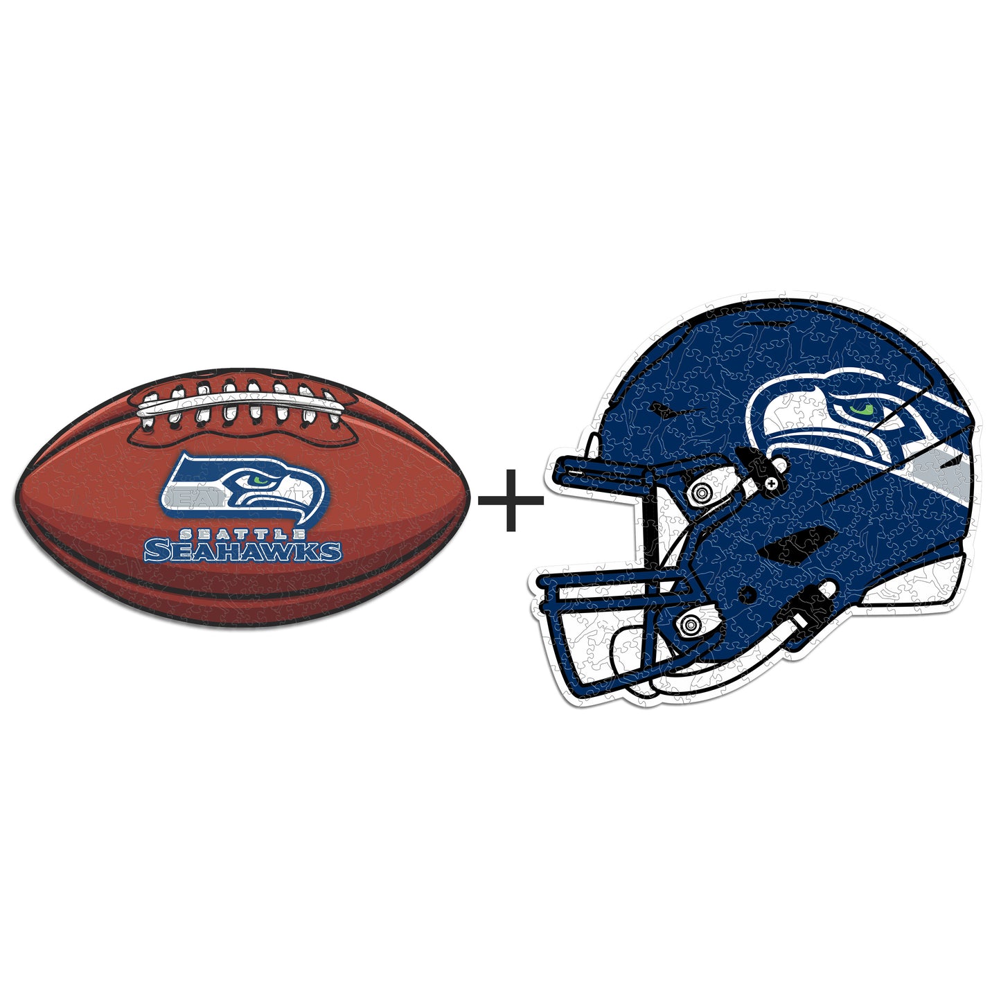2 PACK Seattle Seahawks™ Football - Helmet