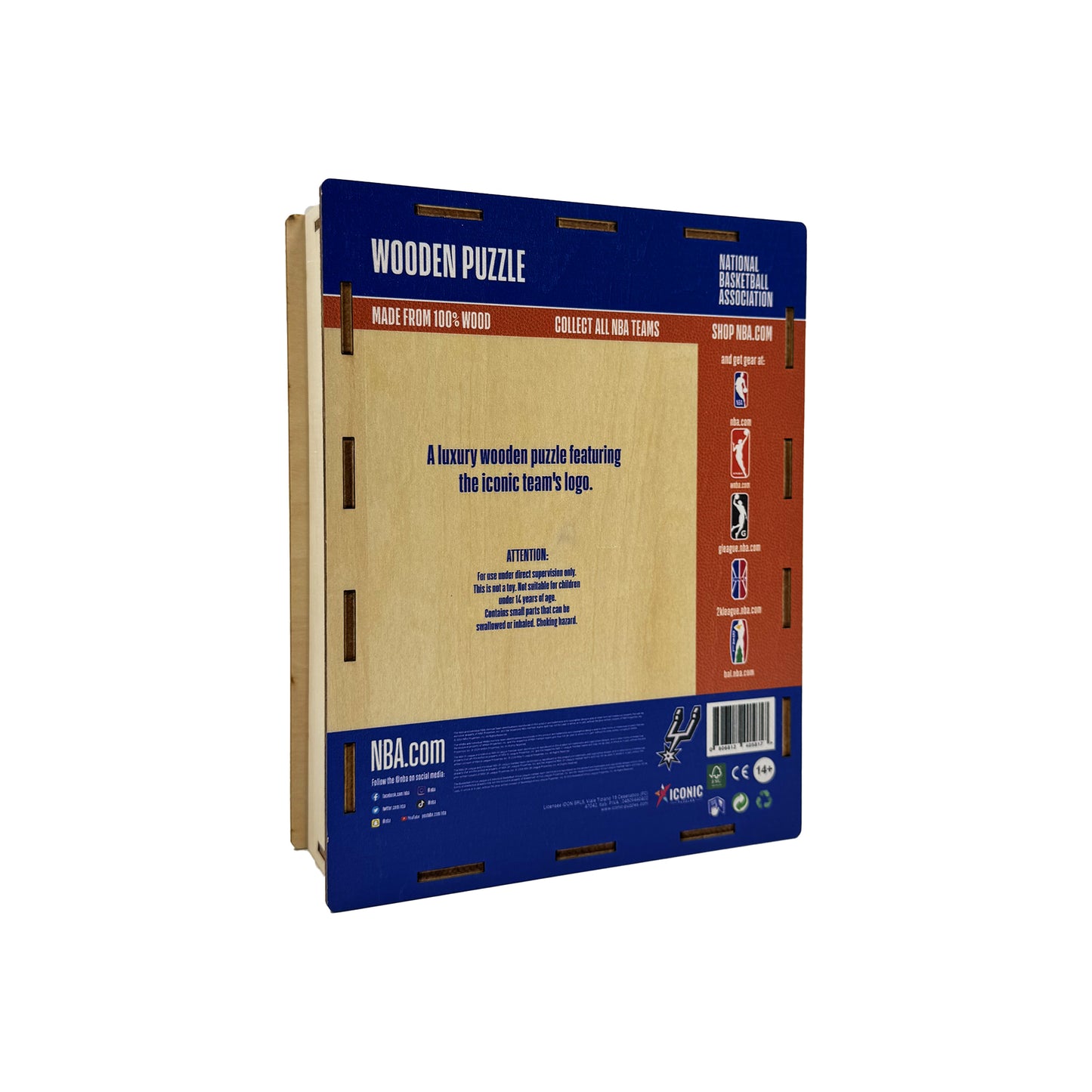 San Antonio Spurs™ - Wooden Puzzle