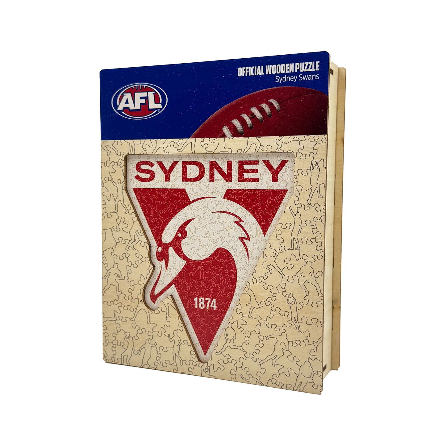 Sydney Swans Logo - Wooden Puzzle
