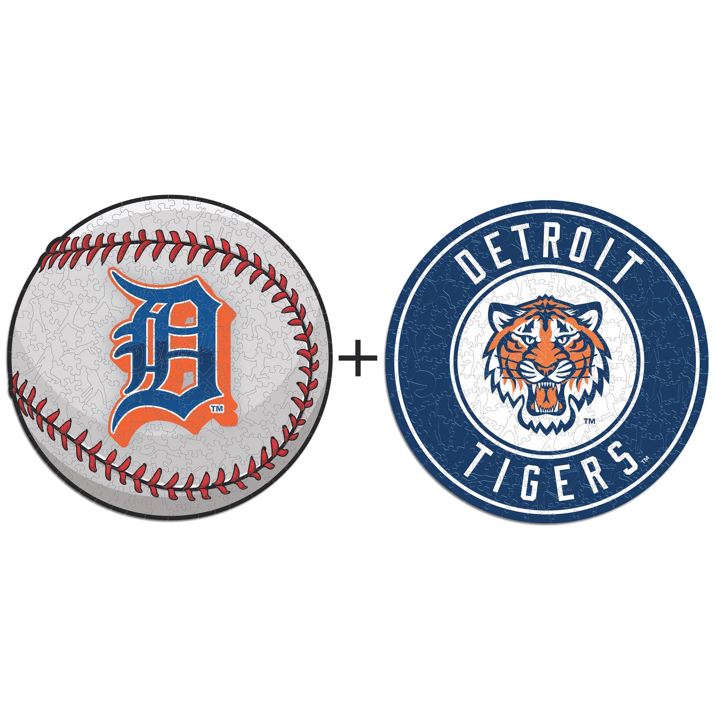 2 PACK Detroit Tigers™ Logo + Baseball