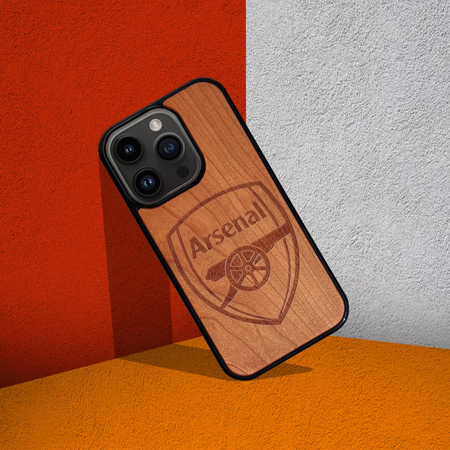 Arsenal FC® - Wooden Phone Case (MagSafe Compatible)