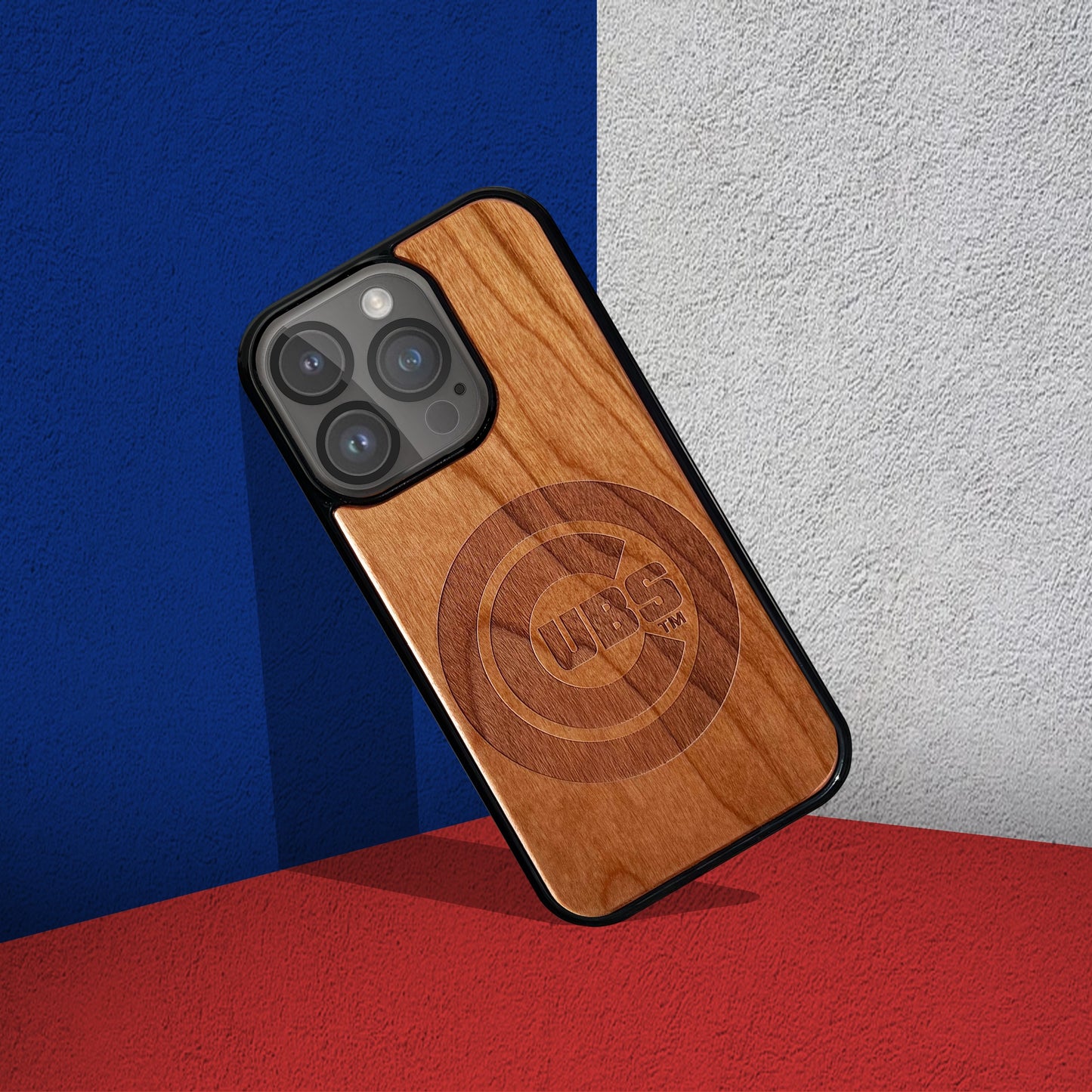 Chicago Cubs™ - Wooden Phone Case (MagSafe Compatible)