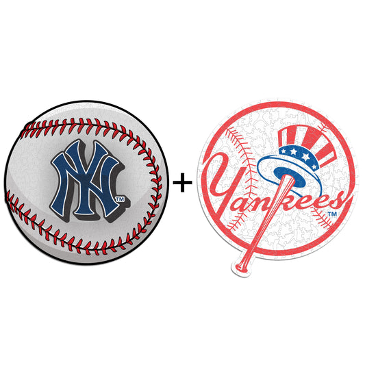 Pacote com 2 camisetas de beisebol do New York Yankees™ + logotipo principal