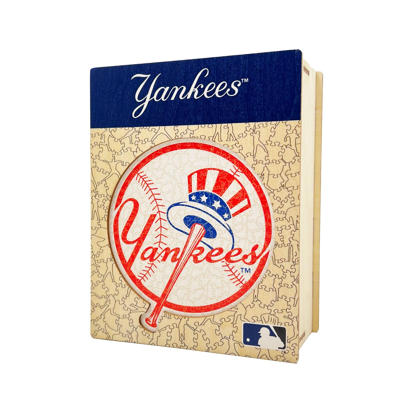 Pacote com 3 bolas do New York Yankees™ + logotipo principal + estádio