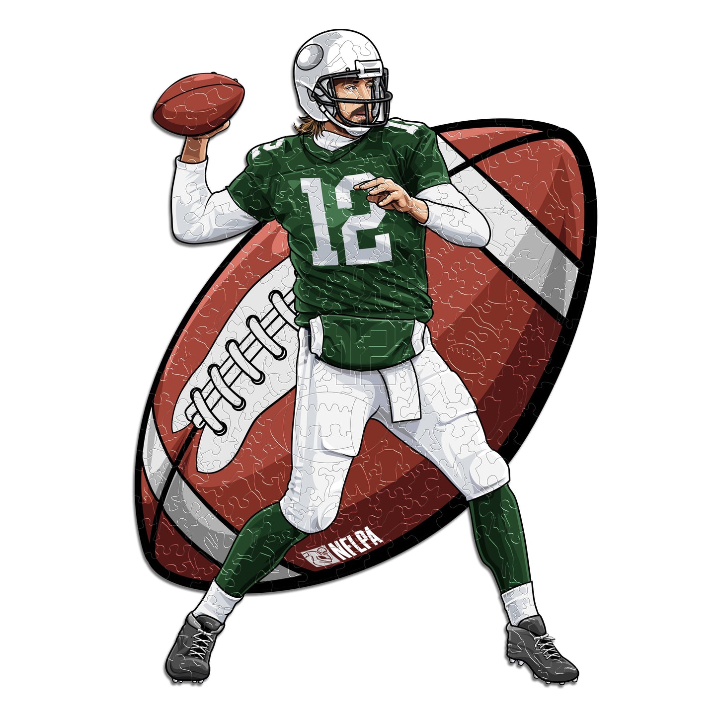 Aaron Rodgers - Wooden Puzzle