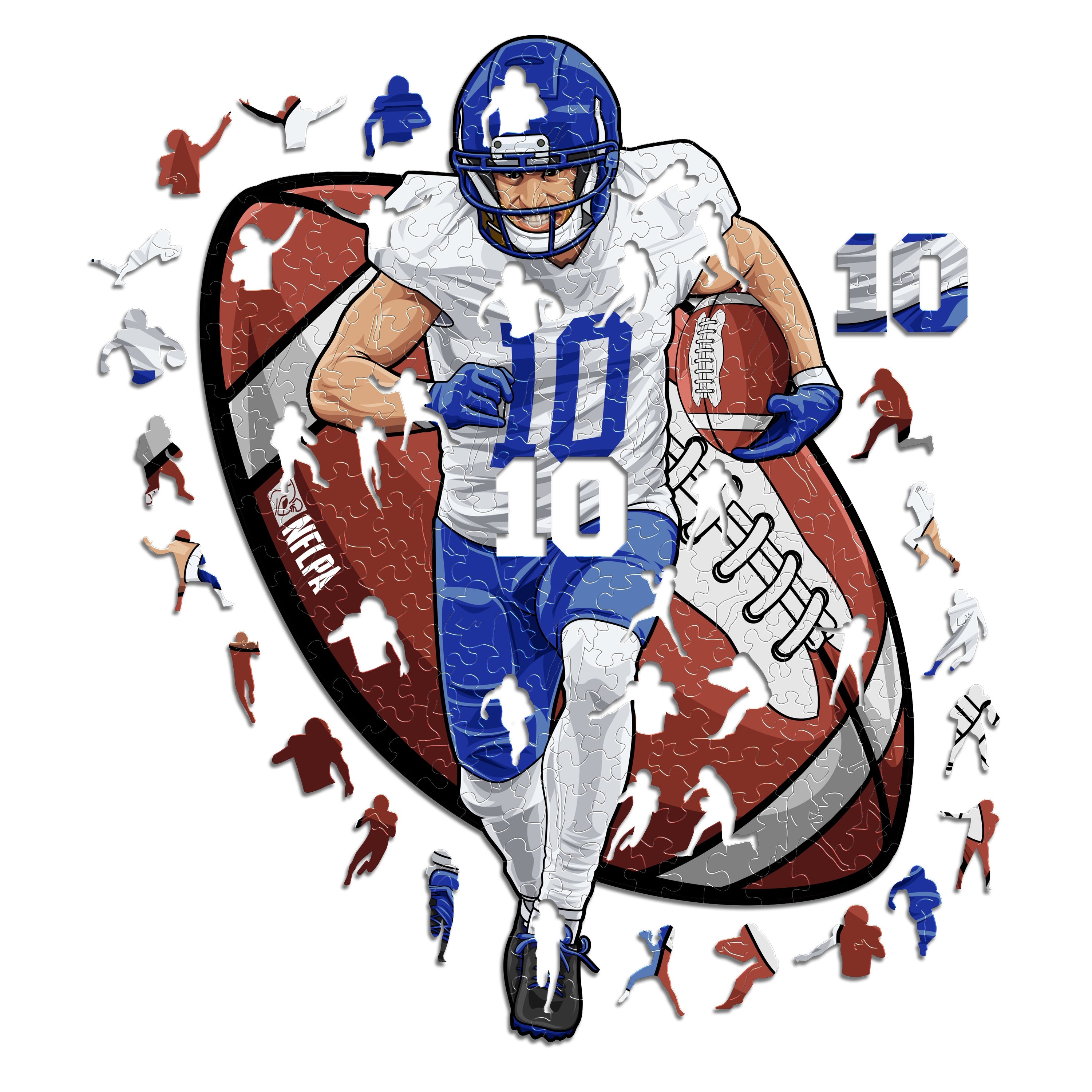 Football Cooper Kupp Glitch Effect/Best Seller Designs For Men