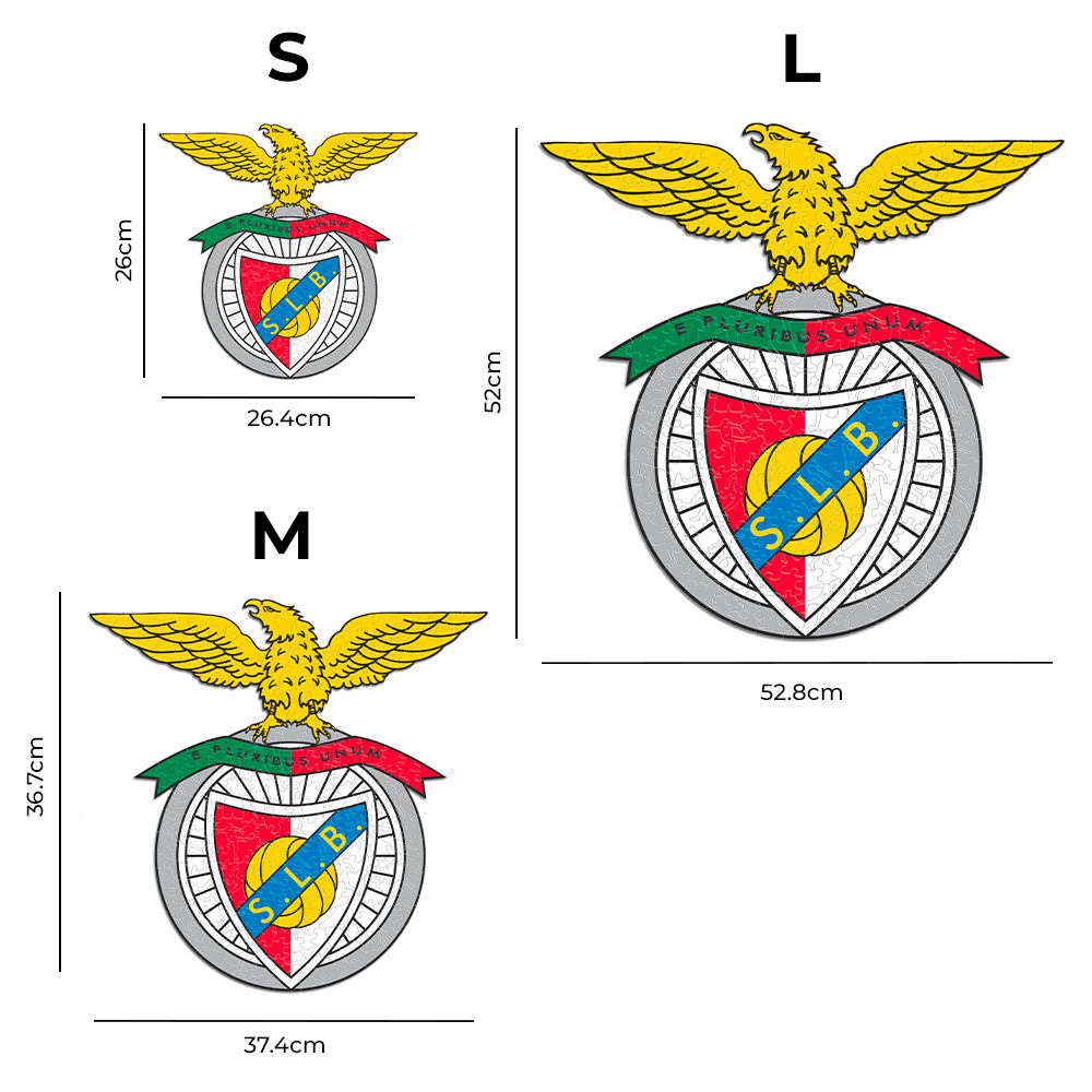 SL Benfica® Logo - Wooden Puzzle