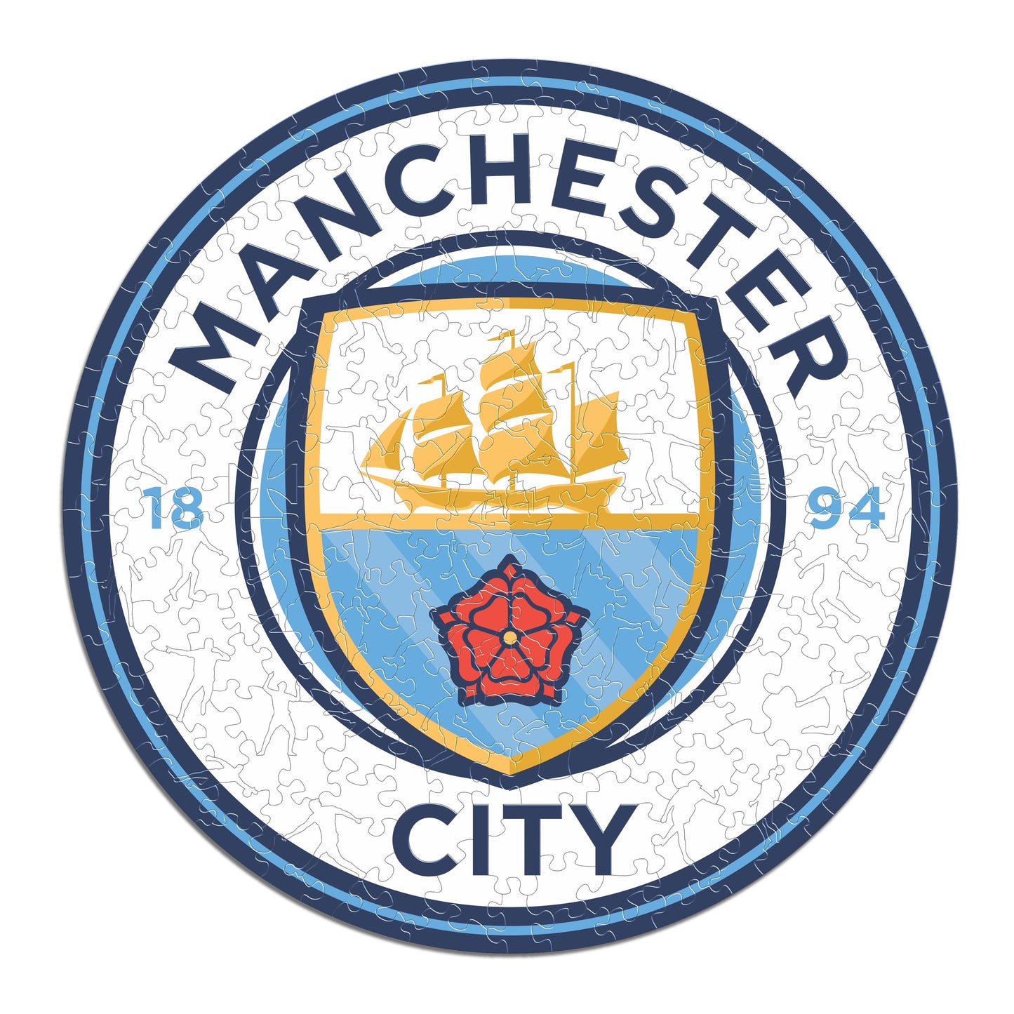 3 PACK Manchester City FC® Logo + Haaland + Foden