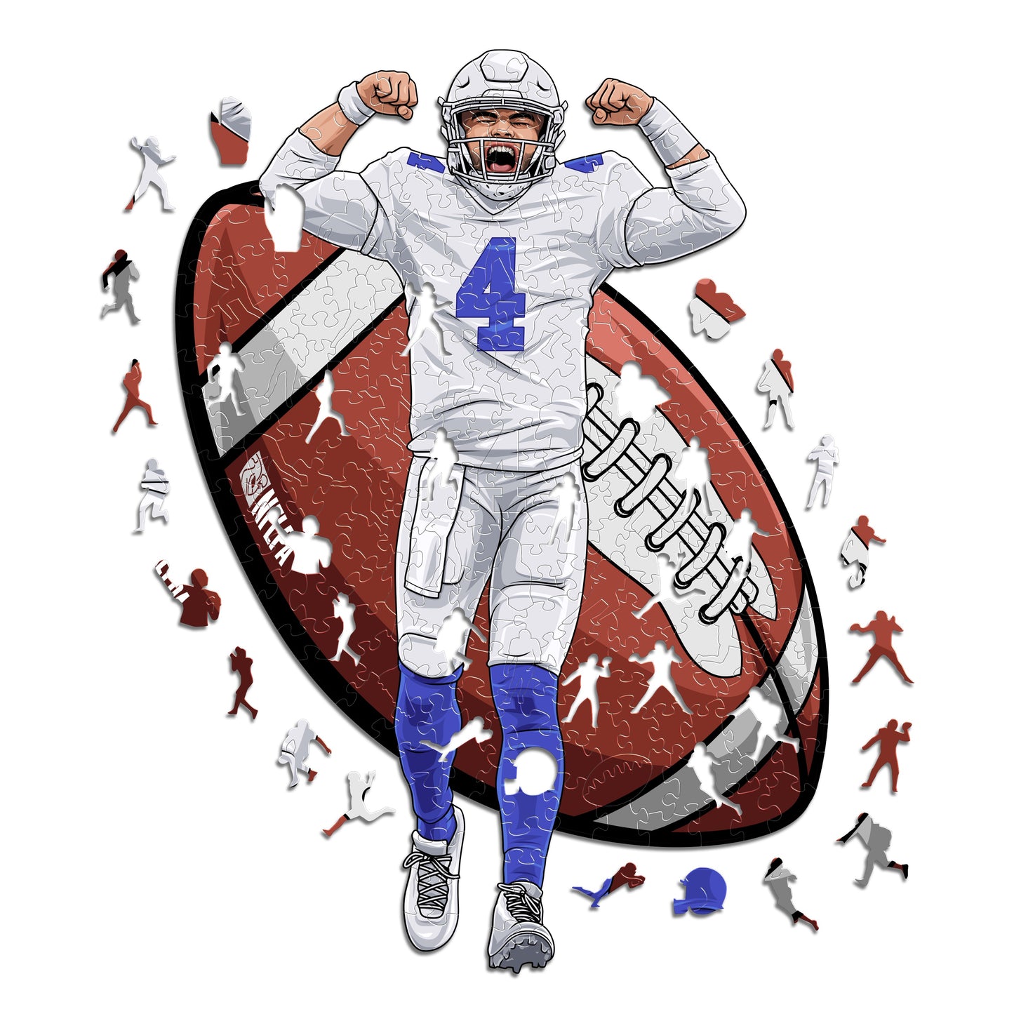 Dak Prescott - Wooden Puzzle